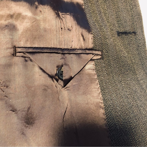 Ralph Lauren 44R Wool Herringbone Tweed Sports Jacket NWOT🌟Host Pick 🌟 - Picture 8 of 16